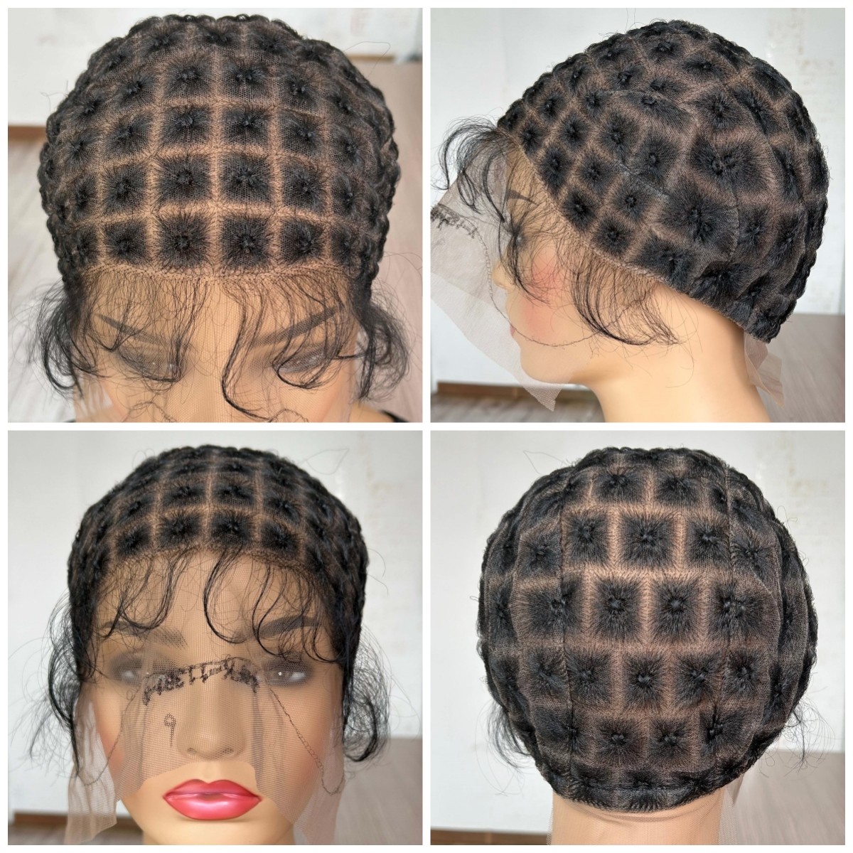 full lace crochet wig cap
