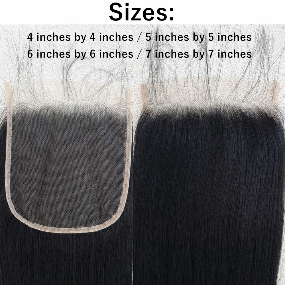 Yaki Human Hair 5x5 HD Lace and 6X6 HD Lace Closure HC15